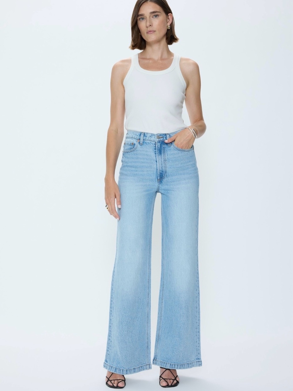 PISTOLA Lana High Rise Ultra Wide Leg Jeans Perspective 27